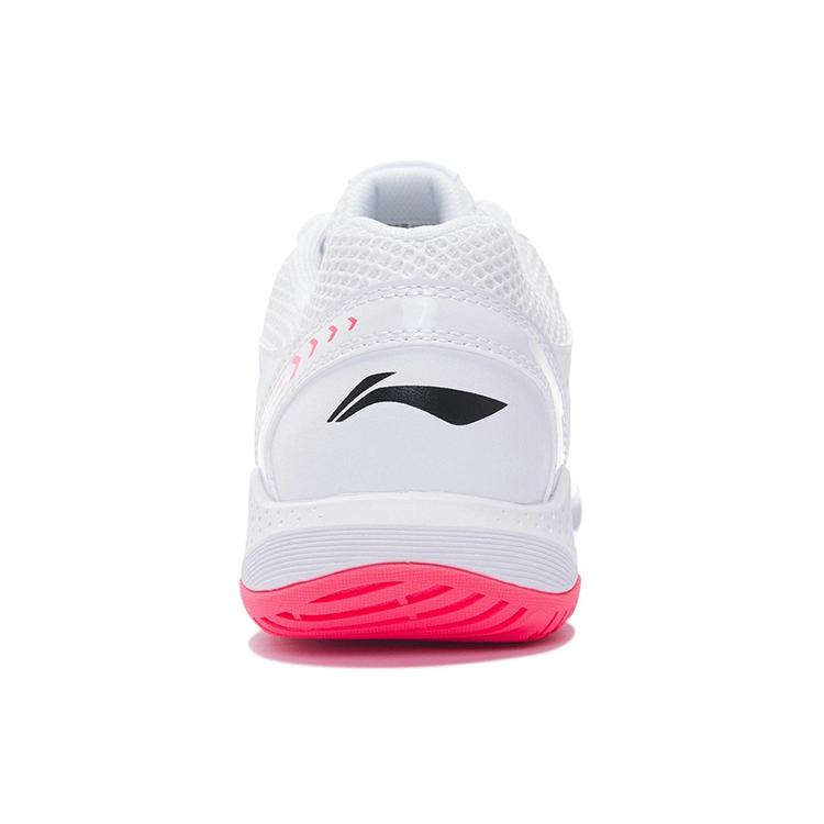 Li Ning Thunder Тренировочные Низкие Бадминтонные Кроссовки с Противоскользящей и Износостойкой Подошвой, Обеспечивающие Поддержку, Унисекс, Белые, AYTS024-1