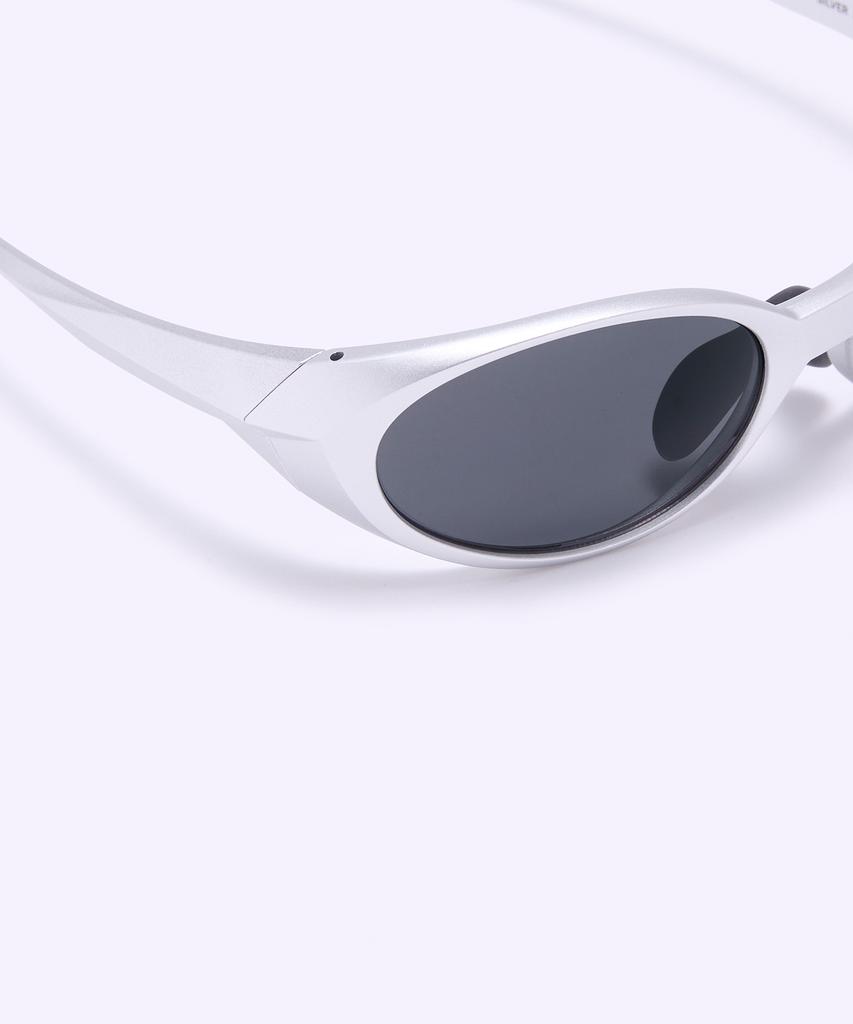 Alloaiweeo [Essential] Al3504 1111 Essential Блестящие солнцезащитные очки Серебристые