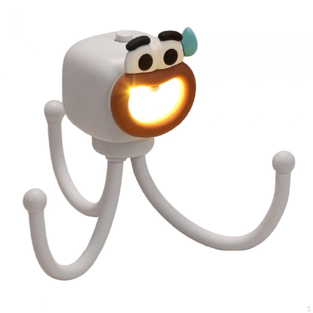 Cute Animal LED Night Light Bedside Lamp Nightlight Nursery Clip On for Bathroom Children