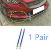 2 шт. Универсальный гоночный регулируемый передний задний сплиттер губы бампера опорная штанга