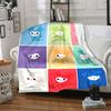 TWICE Flannel Blanket Soft All-Season Throw, Design for Camping, Car Travel, Hiking Sofa, Bed, Office Perfect Gift for Parties
