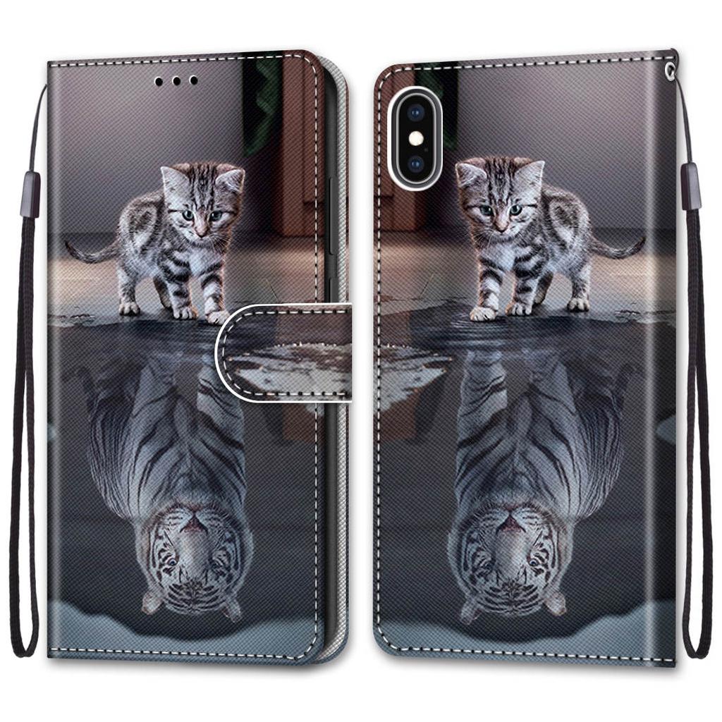 Флип кожаный чехол для Iphone Se 6 7 8 6s 11 Pro X Xs Xr Max 2020 Fundas 3d кошелек держатель для карт-подставка обложка книги окрашенный чехол