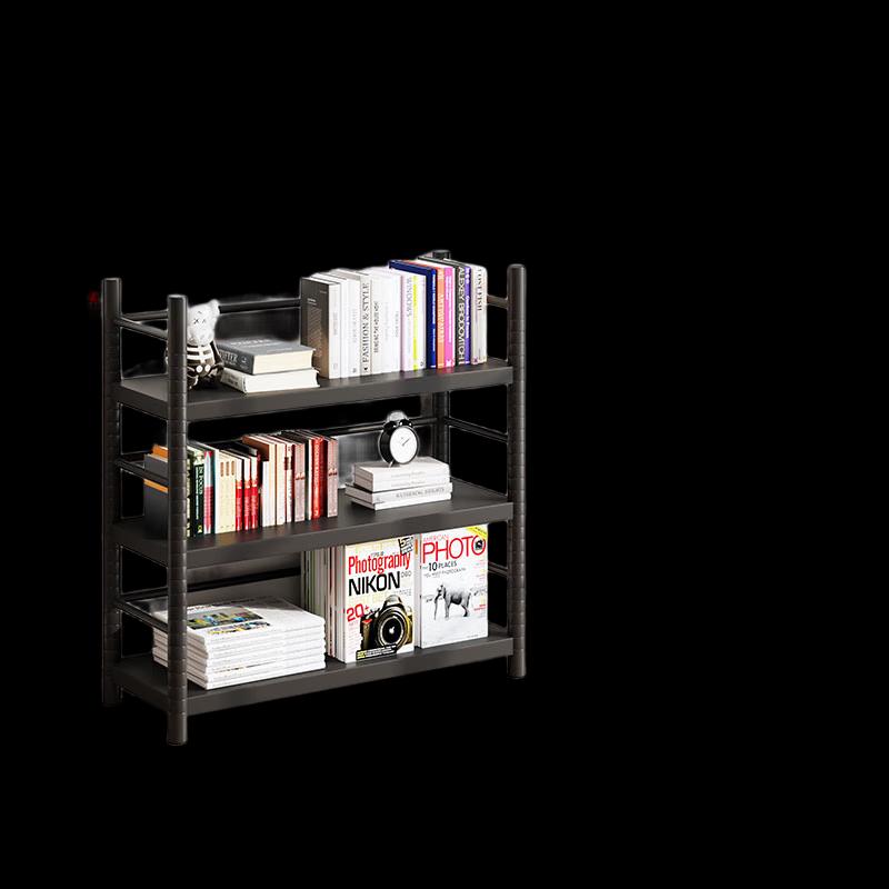 Multi-layer Floor Bookshelf Storage Rack