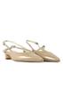 Temy Calzature Feline Primium Cowhide Leather Slingback - Sand Nude