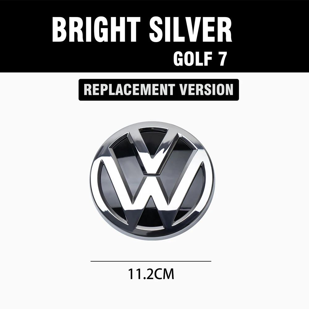1/2Pcs For Volkswagen VW Golf 7 MK7 2014 2015 2017 2016 Car Front Bonnet Grill Rear Trunk Emblem Logo Cover Replacement Badge zr5