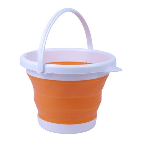 Yousheng Folding Bucket with Handle Large Capacity Strong Load-bearing Impact-Resistant Portable Compact Collapsible Fishing Bucket