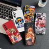Soft Cover for Xiaomi Redmi 15 9A 9C NFC 7A 9T Note 9 8 7 8T 15c A5 Coque Phone Case Roronoa Zoro One Nami Luffy Piece