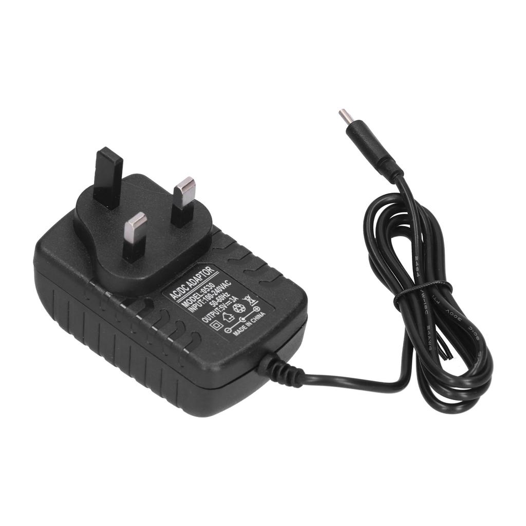 Power Supply ABS Charger Adapter Tablet Replacement for Raspberry Pi 4