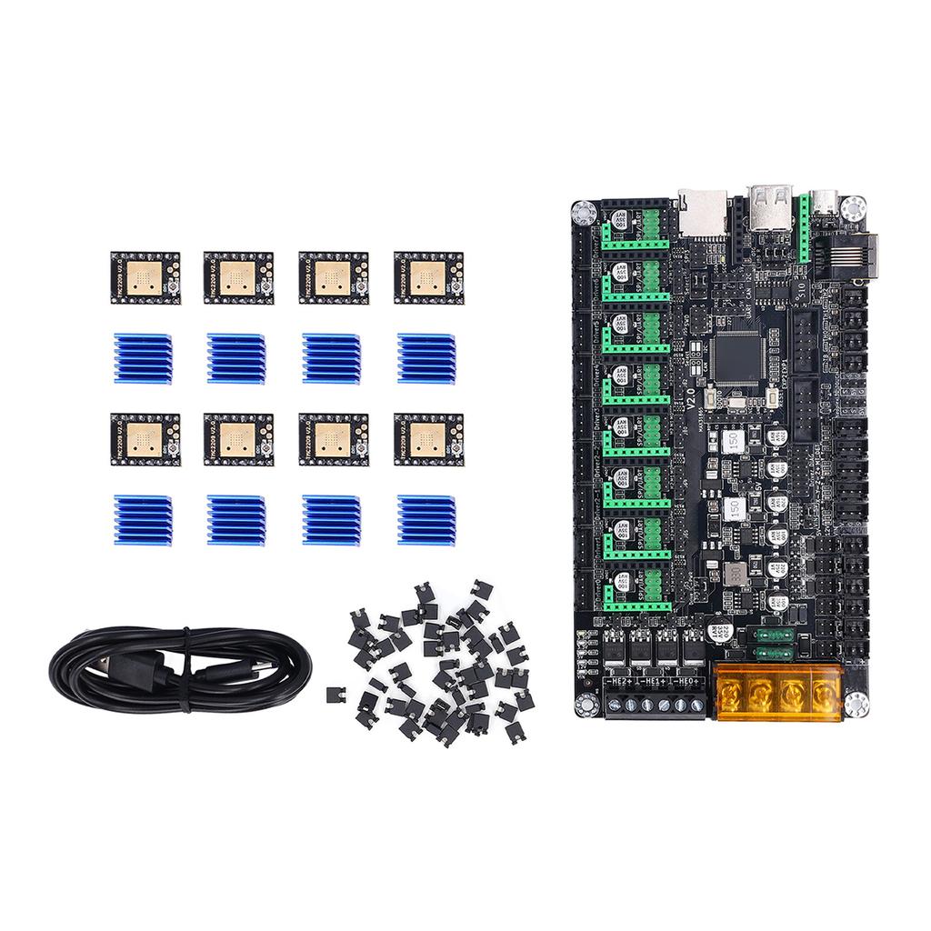 Для материнской платы MKS Monster8 V2 32 бит 8 осей 168 МГц F407 3D принтер плата управления с TMC2209