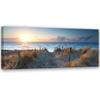 Canvas Print, Sunset At the Beach by the Sea