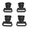 4PCS Track Mount Tie Downs Marine Nylon Rope Securing Fasteners for Motorboat Inflatable Boat Kayak