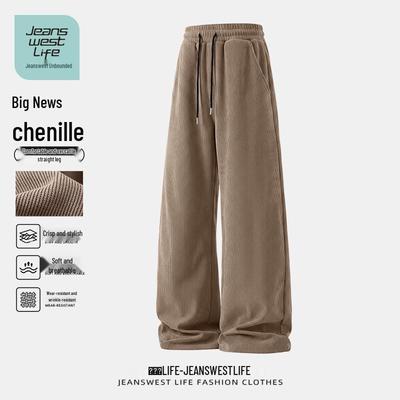 JEANSWEST LIFE Мужские вельветовые прямые повседневные брюки