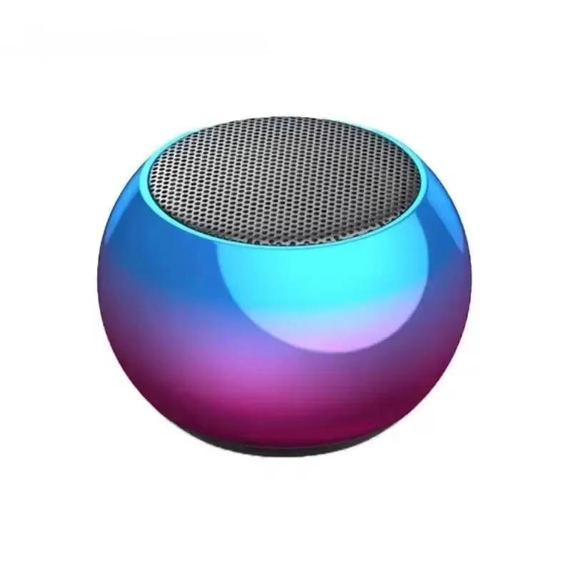 Беспроводной Bluetooth-динамик Портативный маленький стальной пистолет из металла Тяжелый стереофонический сабвуфер объемного звучания Открытый мини-маленький Bluetooth-динамик