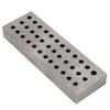 36 Holes Punching Plate Metal Plate Watch Repairing Tool Riveting Stake Plate  Jewelry Making