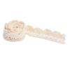 Lace Ribbon DIY Cotton Net 2cm Width 20 Yards Elegant Fabric Lace Trim for Curtain Clothes