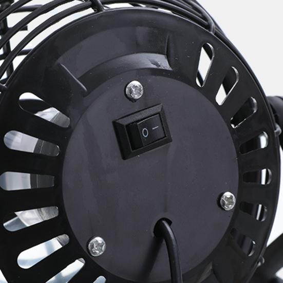 Удобный стабильный базовый энергосберегающий легкий малошумный настольный вентилятор для общежития