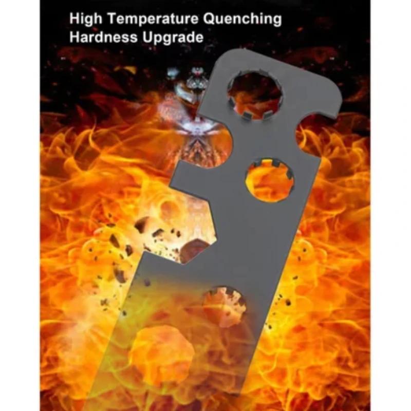 Новый инструмент для снятия аэратора крана 9 в 1, металлический ключ для скрытой резьбы TJ TT JR STD и среза с корпусом M16 M18 M20 M22 M24