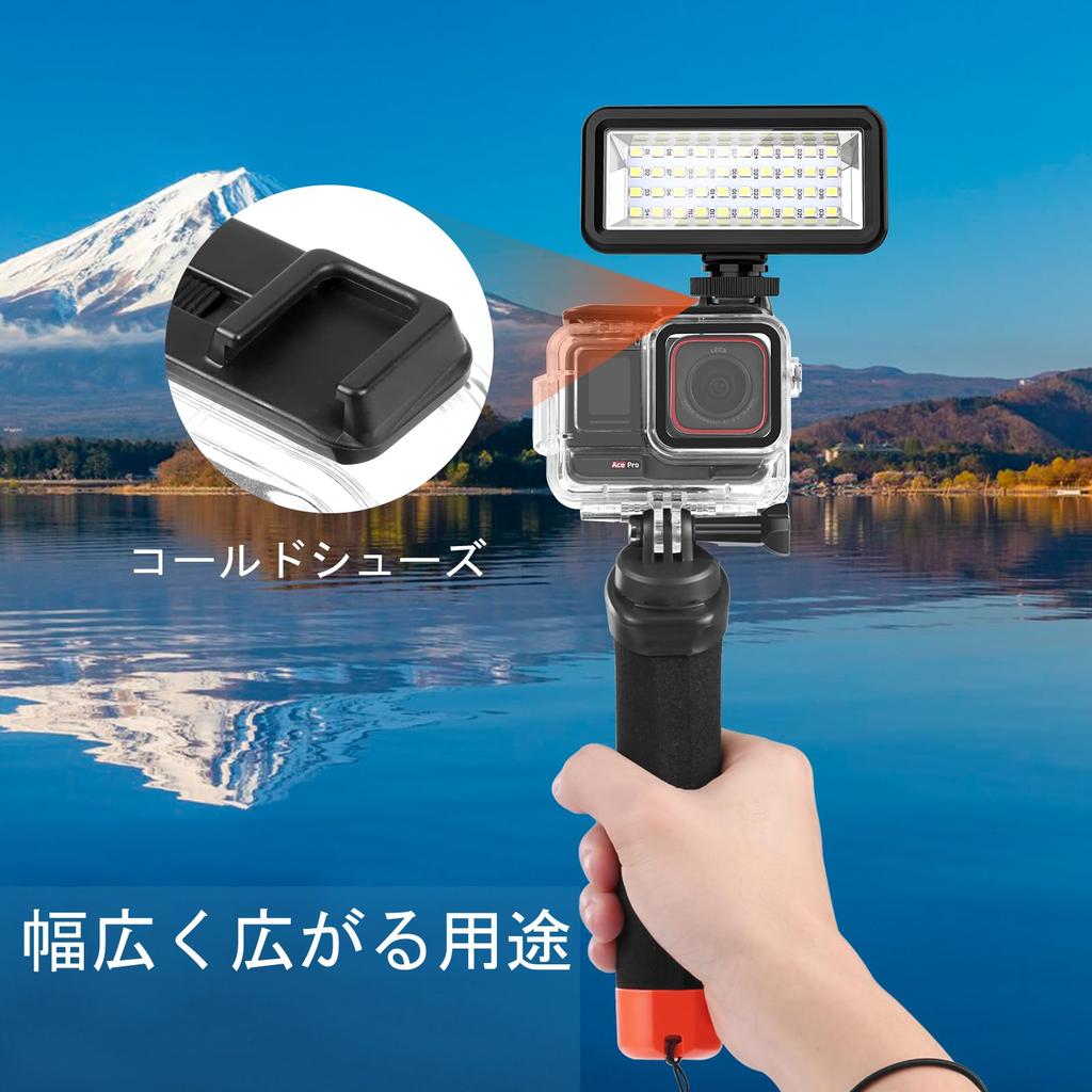 Чехол для дайвинга PULUZ 60M для Insta360 Ace, водонепроницаемый корпус для спортивной камеры 360 Ace Pro, водонепроницаемый защитный чехол, ударопрочный, небьющийся