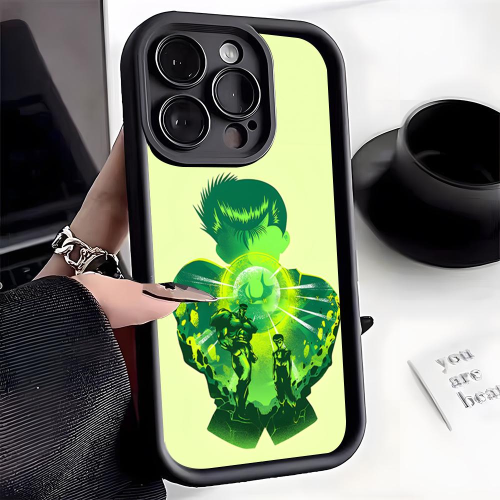 Чехол для телефона Yu Yu Hakusho для IPhone 17 Pro Max 16 15 14 Pro Max IPhone 13 Pro Max 11 Plus Силиконовый чехол
