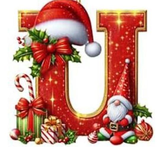 Красные инициалы Рождественские украшения 2D акриловые персонализированные гномы монограммный кулон с шапкой Санты 26 букв украшение для подвешивания на рождественскую елку