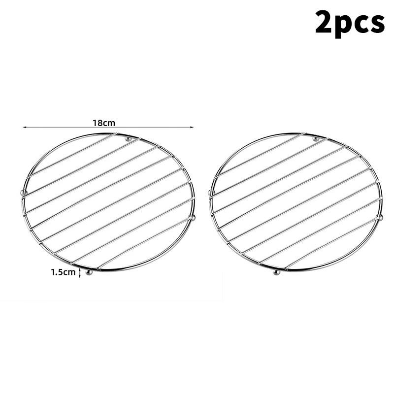 1Pcs Square Metal Heat Insulation Pot Mat, Coaster for Bowl Dish Casserole Hot Pot Table Cookware Holder Placemat