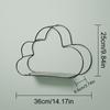 Cloud Shape Wall Shelf Rack Storage Organizer Hanging Decorative Home Decorations