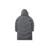 Li Ning Длинный пуховик с капюшоном Мужская верхняя одежда Shadow-Gray AYMP041-1