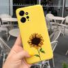 Чехол для Xiaomi Redmi Note 12 4G Note12 Pro Global Милый Подсолнух Конфетный Цвет Мягкий Силиконовый Чехол для Redmi Note 12 Pro 12Pro 5G