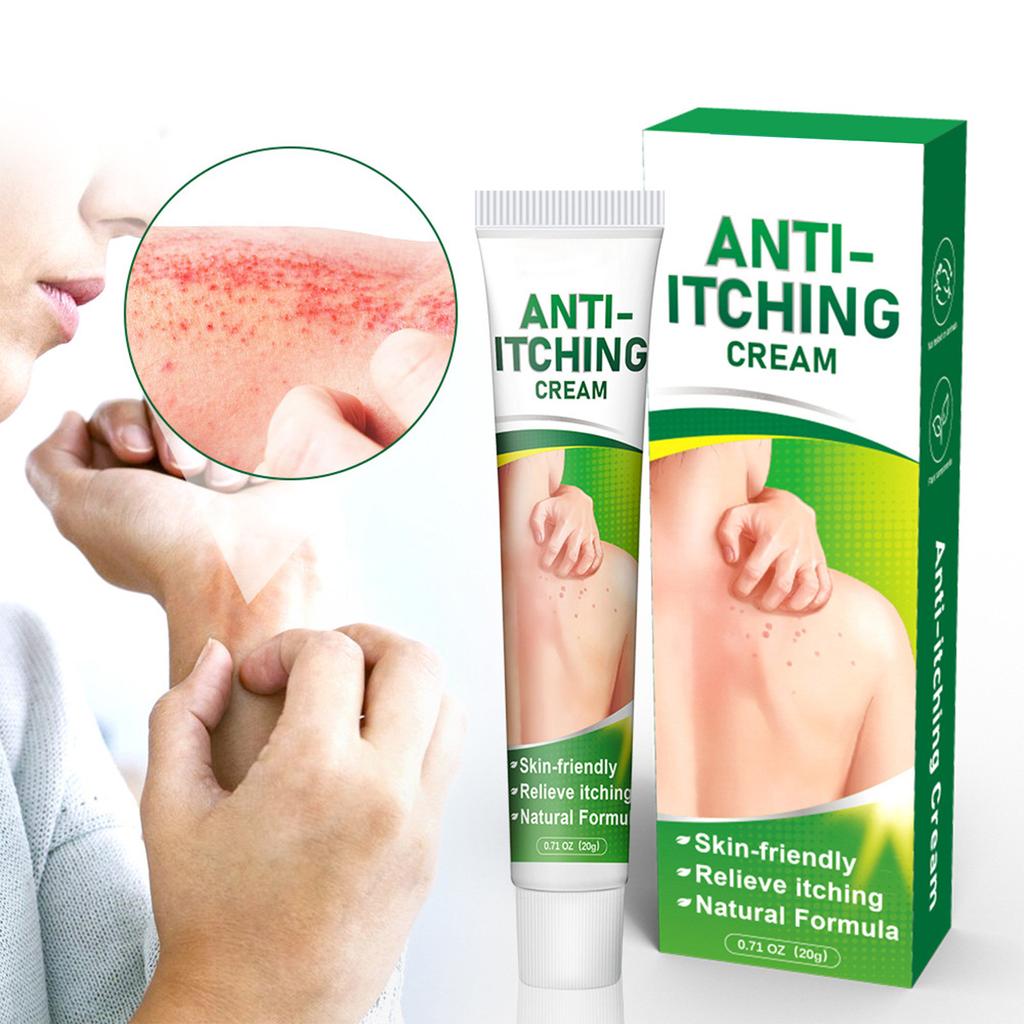 Herbal Itch Skin Cream Relieves Itching, Herbal Anti-Itch Cream Skin Care Cream