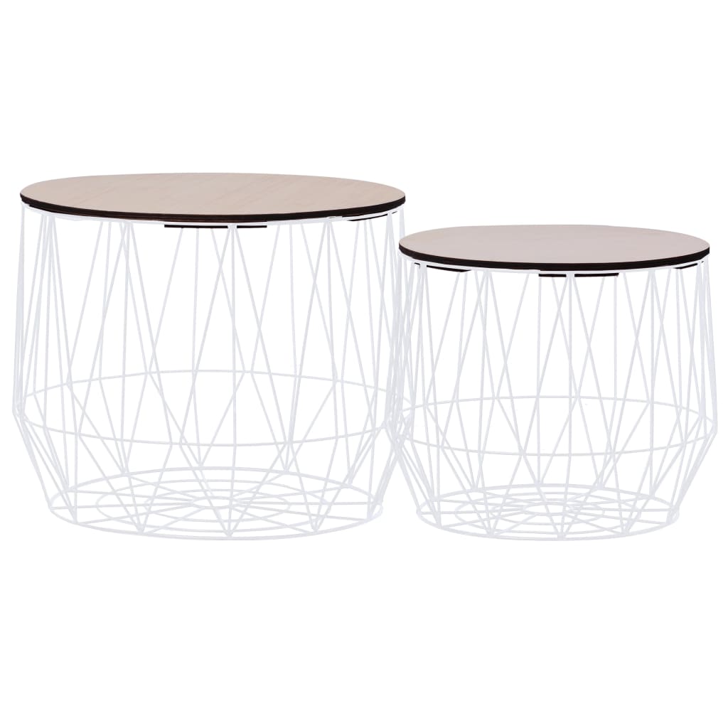 Coffee Tables 2 pcs White