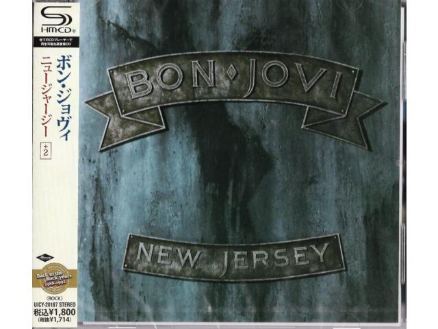 [SHM-CD] New Jersey + 2 Bonus Tracks Japan OBI Bon Jovi UICY-20187 1988 Album