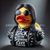 Креативные фигурки для Оззи Осборна Back To The Beginning Резиновая уточка Украшение Настольное украшение Для вечеринки Памятный подарок