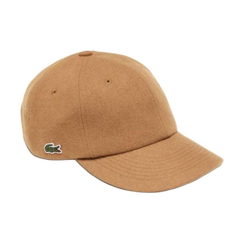 Lacoste Personalized design wool cap men camel nylon other Casual Duckbill RK062J-99-DPC