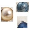 12pcs Plastic Electroplated Christmas Hanging Balls 6CM Merry Christmas Tree Decor  Party Favors