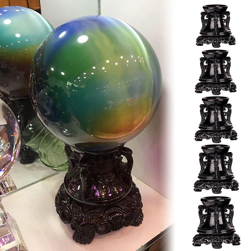 Камни Минеральное стекло Сфера Держатель Подставка для демонстрации хрустального шара Основа для хрустального шара Домашнее украшение