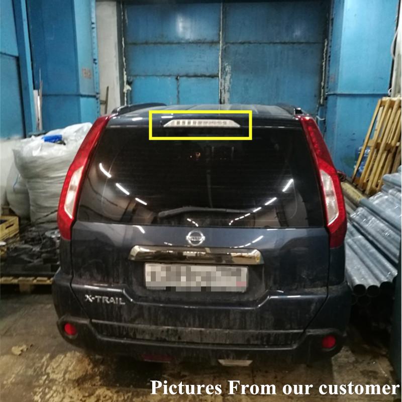 Third Brake Light Tail Lights For Nissan X-trail T31 Xtrail 2008 2009 2010 2011 2012 2013 High Positioned Mount Lamp Car Parts