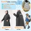 BXINF Raincoat with Double Brim and Two and Plus Size Rain Long Stylish Rainwear for the Rainy and Snowproof Size Pockets, Men's Women's Poncho,