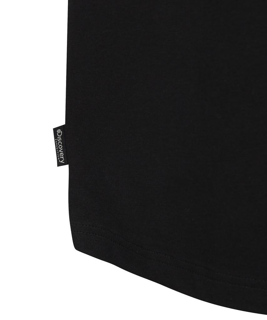 DISCOVERY EXPEDITION Uni Freshvent Футболка с коротким рукавом с надписью-картой (черный)