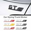 GTR GTS GTC 3D ABS  Letter Rear Trunk Decal Emblem Badge Sticker For Mercedes Benz AMG GT R S C GT43 GT63 C190  Car Accessories