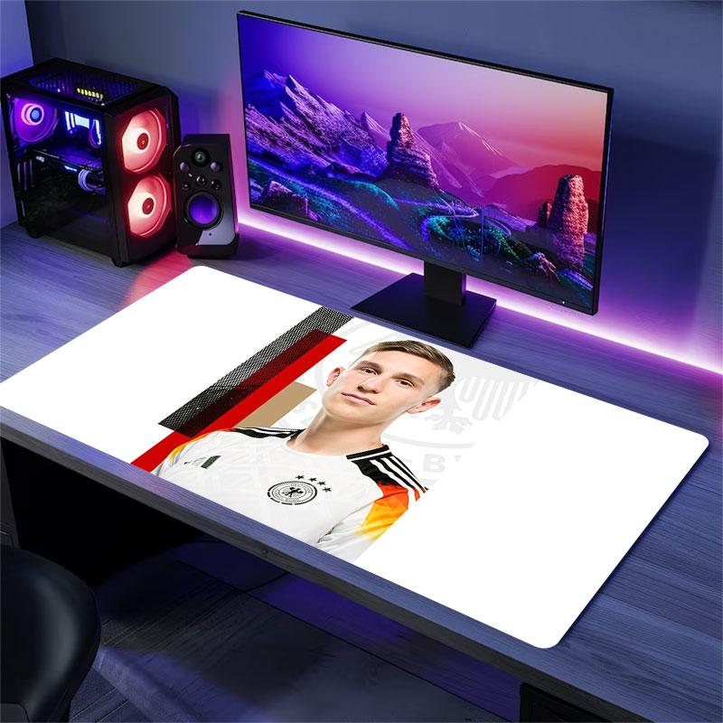 Schlotterbeck Mouse Pad, Large Gaming Desk Mat, Non-slip XXL Mousepad for Laptop & Tablet, Mini PC Playmat with Stitched Edges