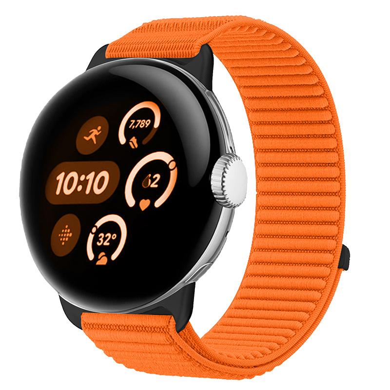 Нейлоновый петлевой ремешок для Google Pixel Watch 4 41 мм/45 мм Спортивный Удобный Волнистый Браслет Ремешок для Google Pixel Watch 4/3/2 Ремень
