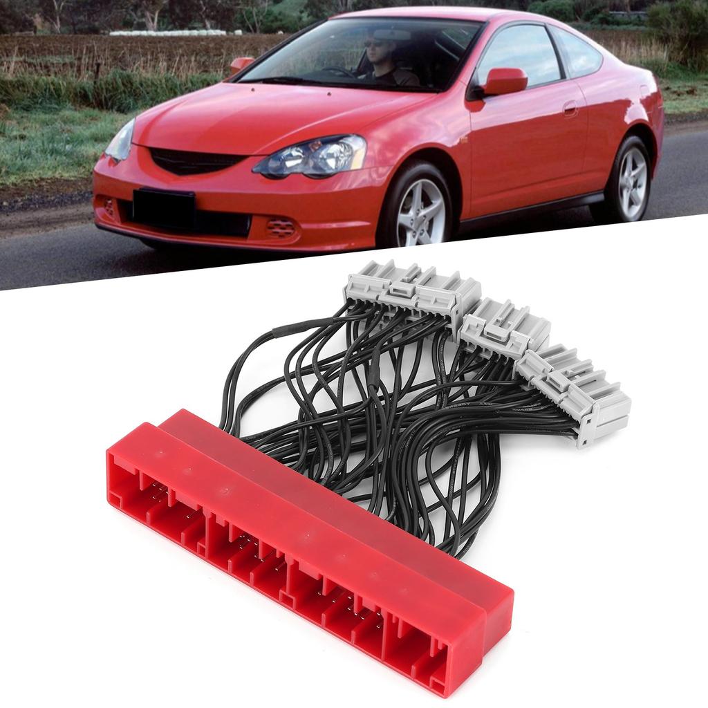 Автомобильный адаптер жгута проводов OBD2B в OBD1 ECU, подходящий для Honda AcuraCivicAccord