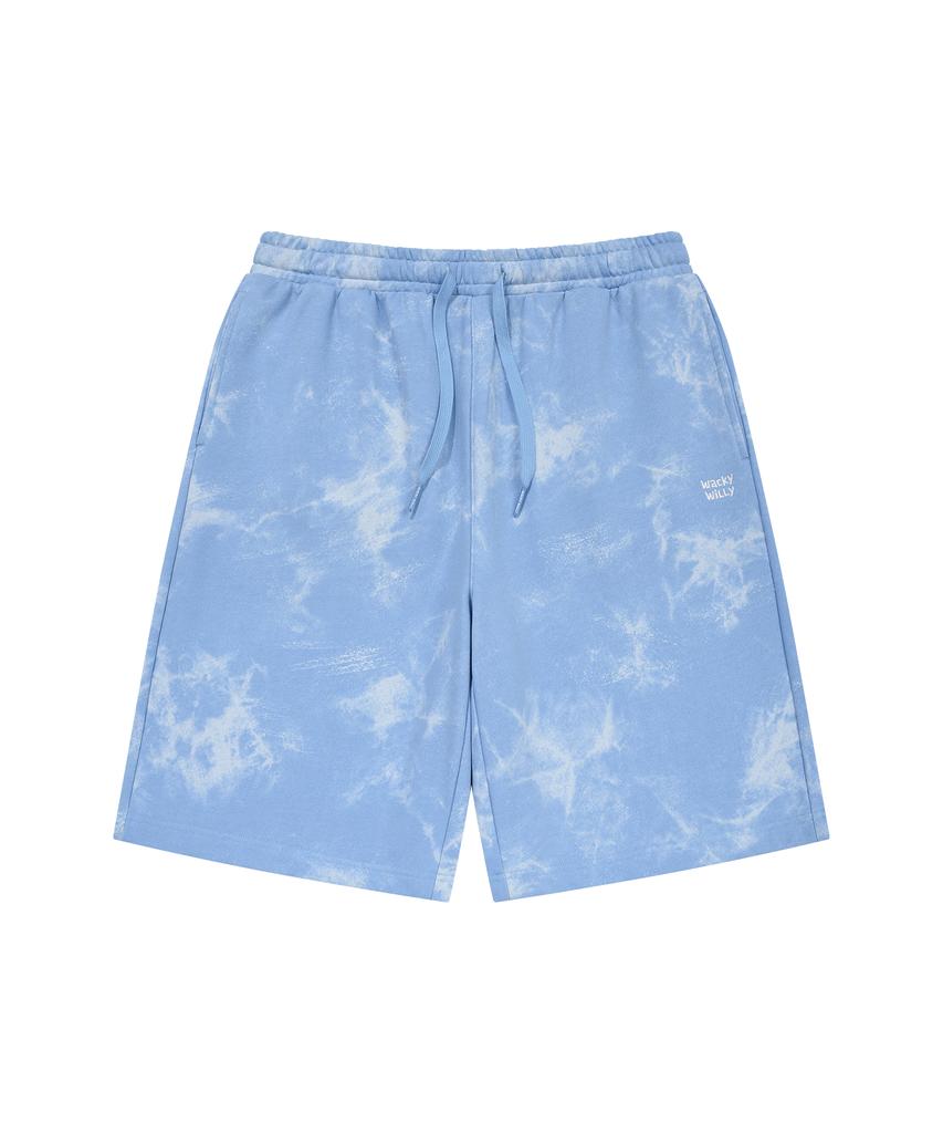 WACKY WILLY Basic Sweat Shorts Blue