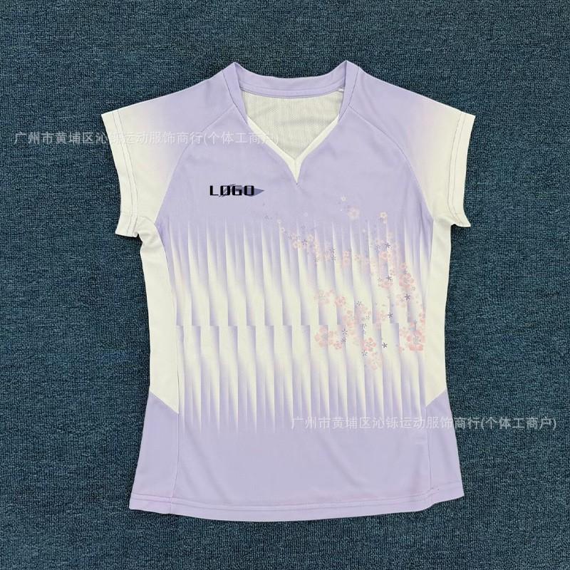 Professional Badminton Shirt Quick-Dry Breathable Sport T-Shirt Men Women Tournament Wear