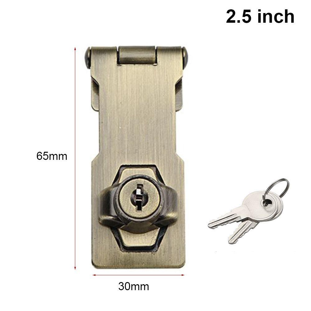 Домашняя безопасность Безударный шкаф Противовзломный дверной замок Ящик Засов с ключом Шкаф