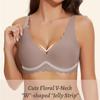 European & American Hot-Selling Seamless Jelly Underwear - Comfortable Bra with English Label