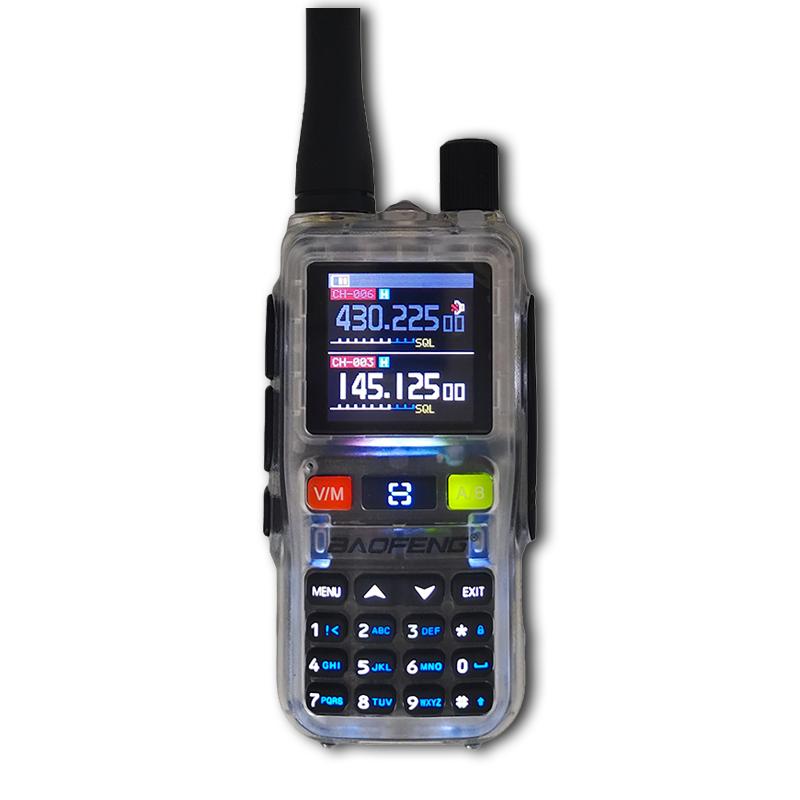 BAOFENG UV-5R Mini Dual Band Two-Way Radio (5W/999CH) | Bluetooth APP Programming, NOAA Weather Alert, Type-C Fast Charging1Pack
