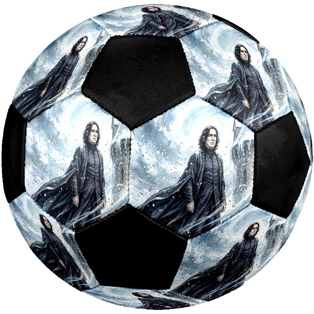Severus Snape Soccer Ball Colorful All Ages Machine Stitched PVC Competition Ready Durable High-Bounce.SIZE5