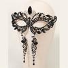 Temperament Rhinestones Jewelry Masquerade Half Face Eye Masks with Adjust Strap