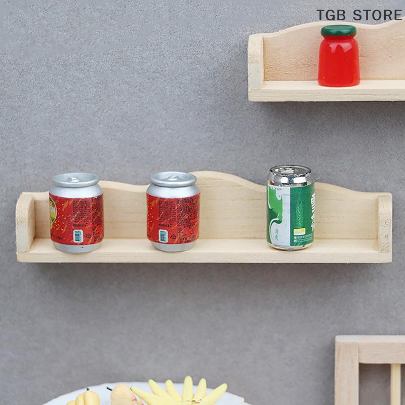 1:12 Hanging Wall Shelf Storage Rack Shelf Model Furniture Dollhouse Miniature Decor Toy Doll Accessories